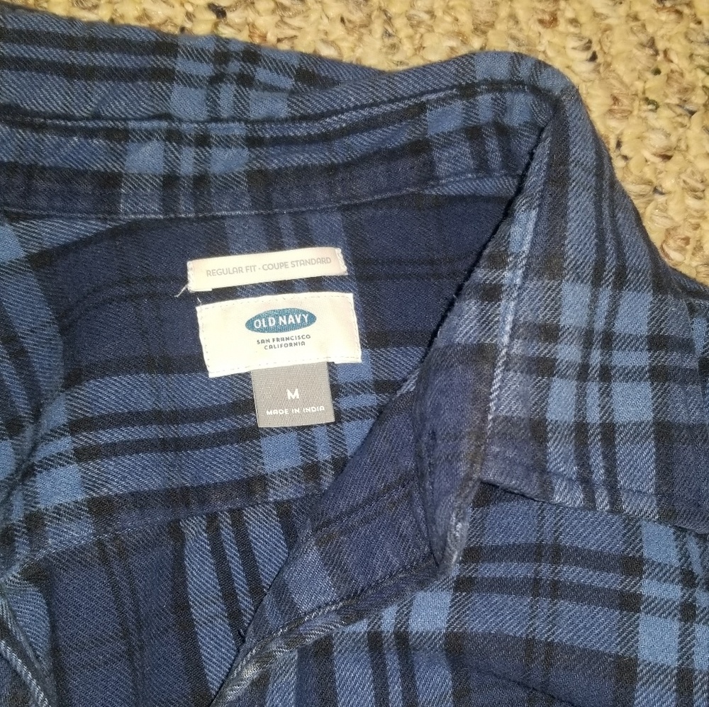 Blue flannel - Picture 3 of 3